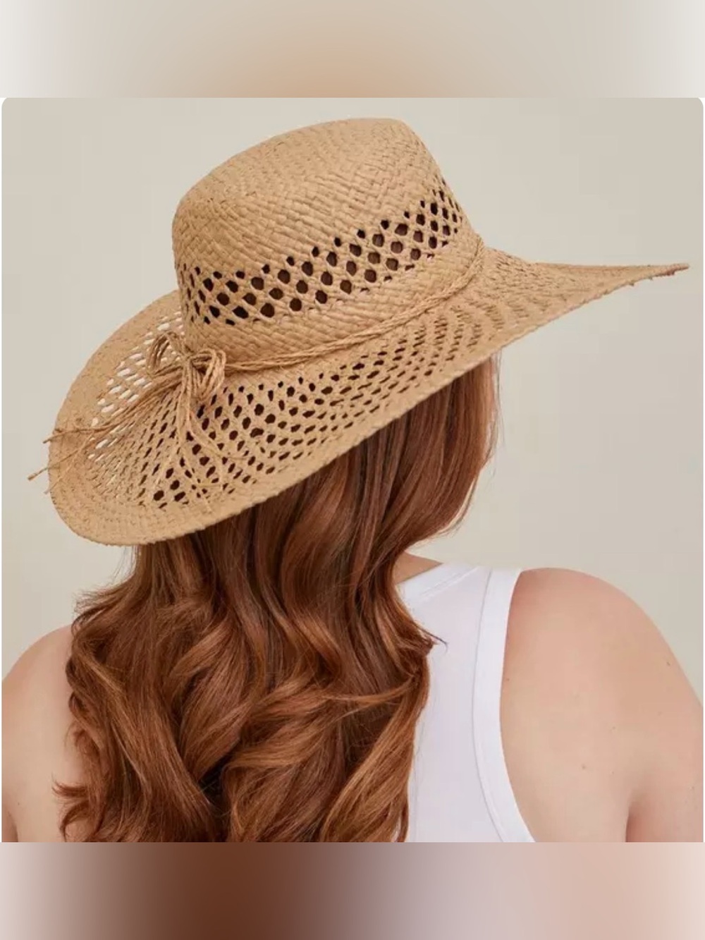 Torrid Oversized Floppy Hat - Beige S/M
